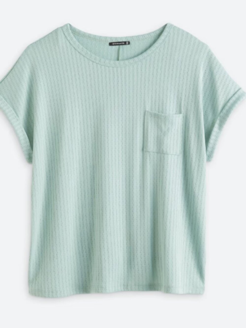 NWT Staccato SS Sweater Knit Tee - 1X